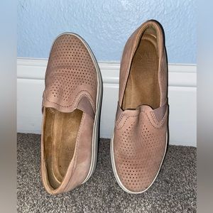 Pink Naturalizer Slip ons, size 7.5